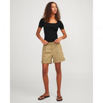 Short à volants pour femmes Jack & Jones – couleur sable