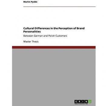 Cultural Differences in the Perception of Brand Personalities