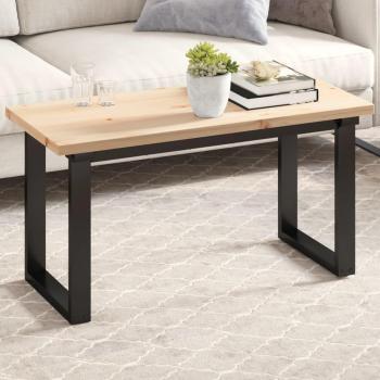 VidaXL Rectangular Solid Wood Pine Table Top 90x40x2.5 cm