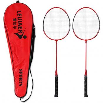 2er Set Badminton Schläger für drinnen und draußen