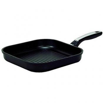 Krüger Grillpfanne DELTA, 28 x 28 cm, Aluminiumguss