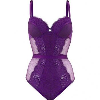 LASCANA Body Cara filigrane Spitze Soft-Mesh Gr. 100