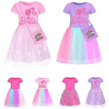 Rosa Encaje Glamour para Niñas