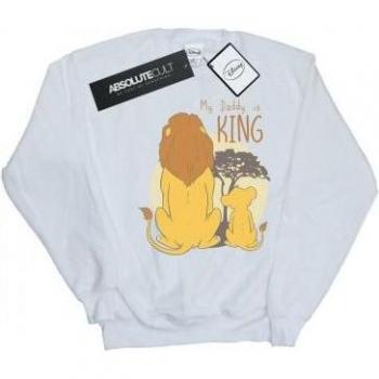 Sweatshirt Disney Filles Le Roi Lion Mon Papa Est Roi 6-7 Noir