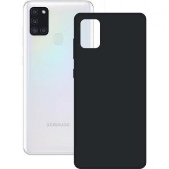 Robustes Ksix Etui für Samsung Galaxy A21s Schwarz