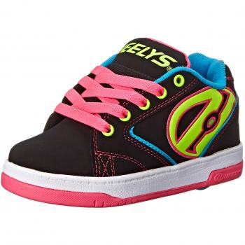 Heelys Propel 2.0, Sneakers con Ruote, Nero (Black/Neon Multi)