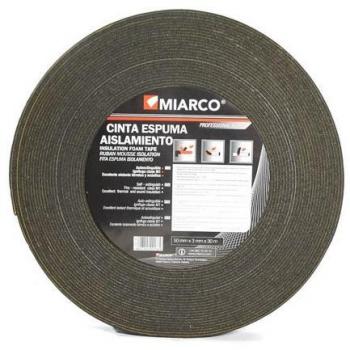 Rollo de cinta espuma caucho 50mm x 15m