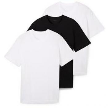 TOM TAILOR Basic T-Shirt 3er Pack