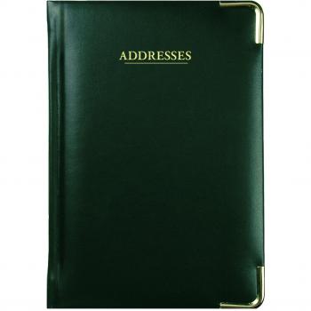 Collins Classic A5 Black Address & Telephone Contact Book