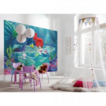 Sirena Arcobaleno – Carta da Parati Komar con Ariel in Cartone