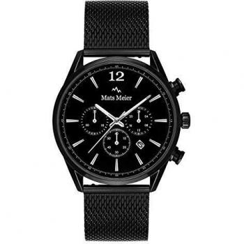 Mats Meier Herrenuhr Grand Cornier edelstahl 1 ct