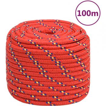 Polypropylene Boat Rope Red 18 mm 100 m