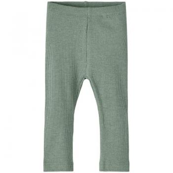 Leggings in cotone biologico NBNKAB Lily Pad