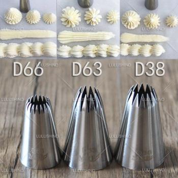 Star Cake Decorating Piping Nozzle Set