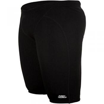 22‑Inch Men's Training Jammer by Funky Trunks – Still Black