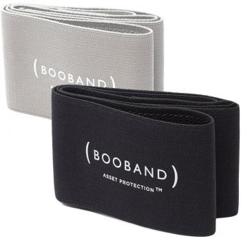 Bande de compression de poitrine Booband Boobuddy, multicolore (Ensemble Gris et Noir), Médium