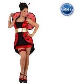 ATOSA costume da insetto coccinella t-1