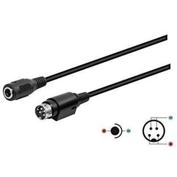 Cable Mini DIN Macho 4 Pines 0,2M WIR041