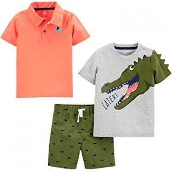 Collezione Simple Joys by Carter's – 3 pantaloni con animali, 5 anni