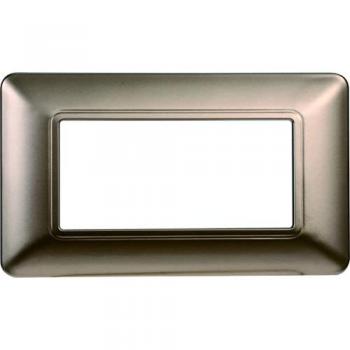 Plastique Bticino Matix 4 éléments, couleur bronze