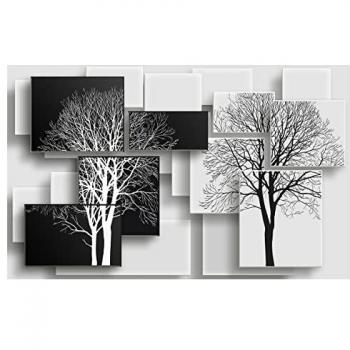 Affiche Arbres en Noir et Blanc