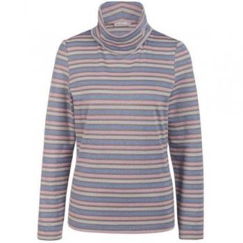 Goldner Fashion Hautfreundliches Ringelshirt Rollkragen – Gr. 23 – Bunt/geringelt