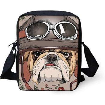 Kleine Bolsa mit Boston Terrier Druck
