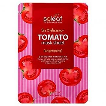 Soleaf Tomato Leaf Illuminating Sheet Mask 25 gr