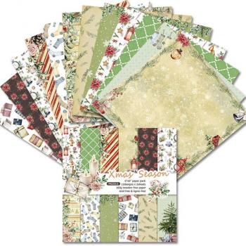6x6 Winter Scrapbooking Paper Pad
