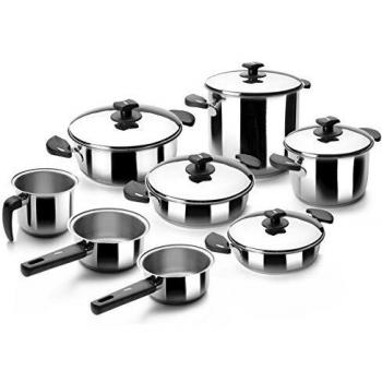 Batería de Cocina 8 Piezas Nova Ladycor de Lacor