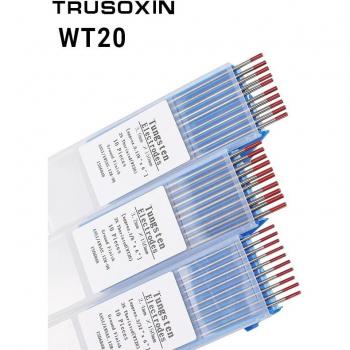 Aguja de soldadura de tungsteno (2.4 mm) con torio – 10 piezas, código rojo