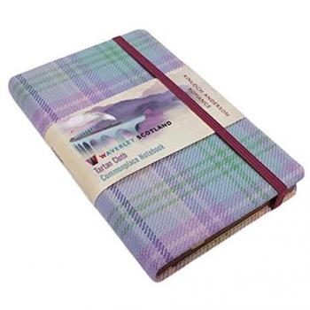 Waverley S.T. M Romance Pocket Genuine Tartan Cloth Commonplace Notebook