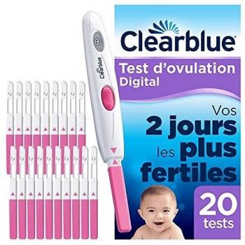 Test d’Ovulation Clearblue Digital, 20 Tests Inclus