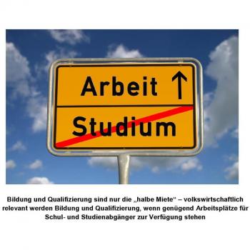 Bildung und Qualifizierung sind nur die halbe Miete