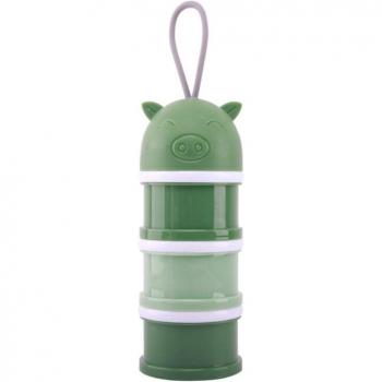 Travel Baby Formula Dispenser Stackable 3-Layer Twist-Lock Case