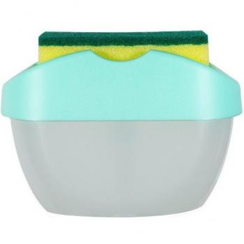 2-in-1 Kitchen Cleaning Soap Dispenser and Sponge Tray