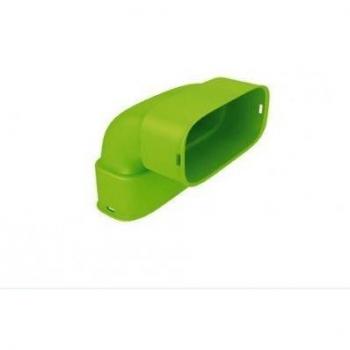 Coude Vertical 60x130 pour Réseaux Clip&Go