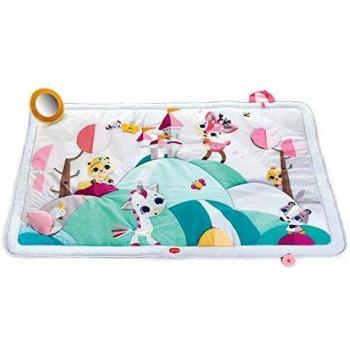 Tapis d'éveil géant pour bébé, collection princesse, rose, 150 x 100 cm