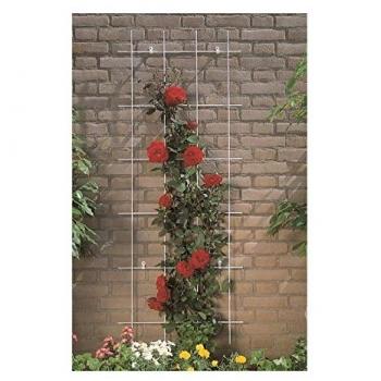 Treillis en acier galvanisé vert H145cm x L42,5cm
