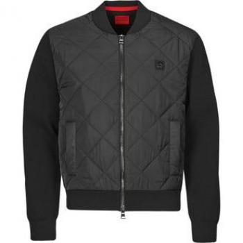 Hugo Bomberjacke Sybor 50516619 Schwarz Relaxed Fit