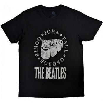 Blusa Casual “The Beatles” con Alma de Goma para Adultos en Color Negro