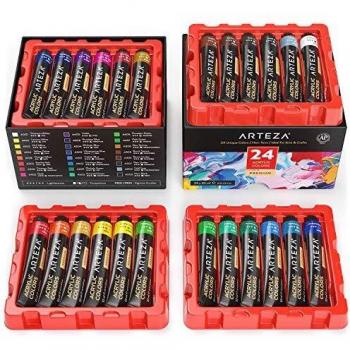 Hochqualitatives Acrylfarben‑Set 24 Tuben – 22 ml