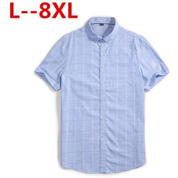 Camisa de vestir de manga corta para hombre