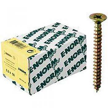 Vollgewindige Spanplatte Schraube 4,0 × 25 mm E-Normpro