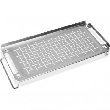 Flat Top Grillrohr mit Warmhalteroste
