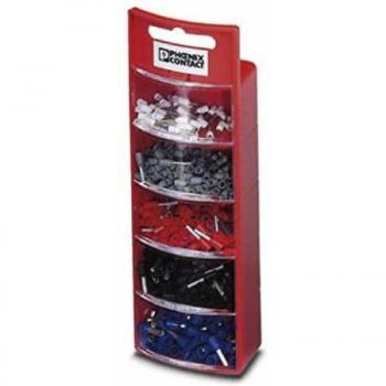 Phoenix Contact 3202960 Aderendhülsen-Sortiment 0.50mm² 2.50mm² Schwarz