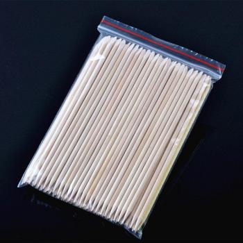 200pcs 14.7cm Wooden Nail Art Sticks for Gel Polish