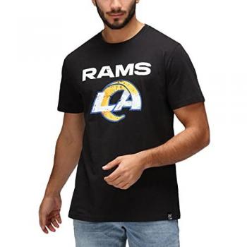 Men's Recovered Clothing NFL Rams Logo T-Shirt