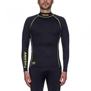 Musto SunBlock Pro Long-Sleeve Top – Black, Men S
