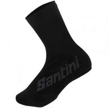 UK Mens 10-12.5 Santini Ace Overshoes in Black